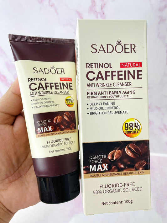 JABON DE CAFEINA Y RETINOL SADOER1499