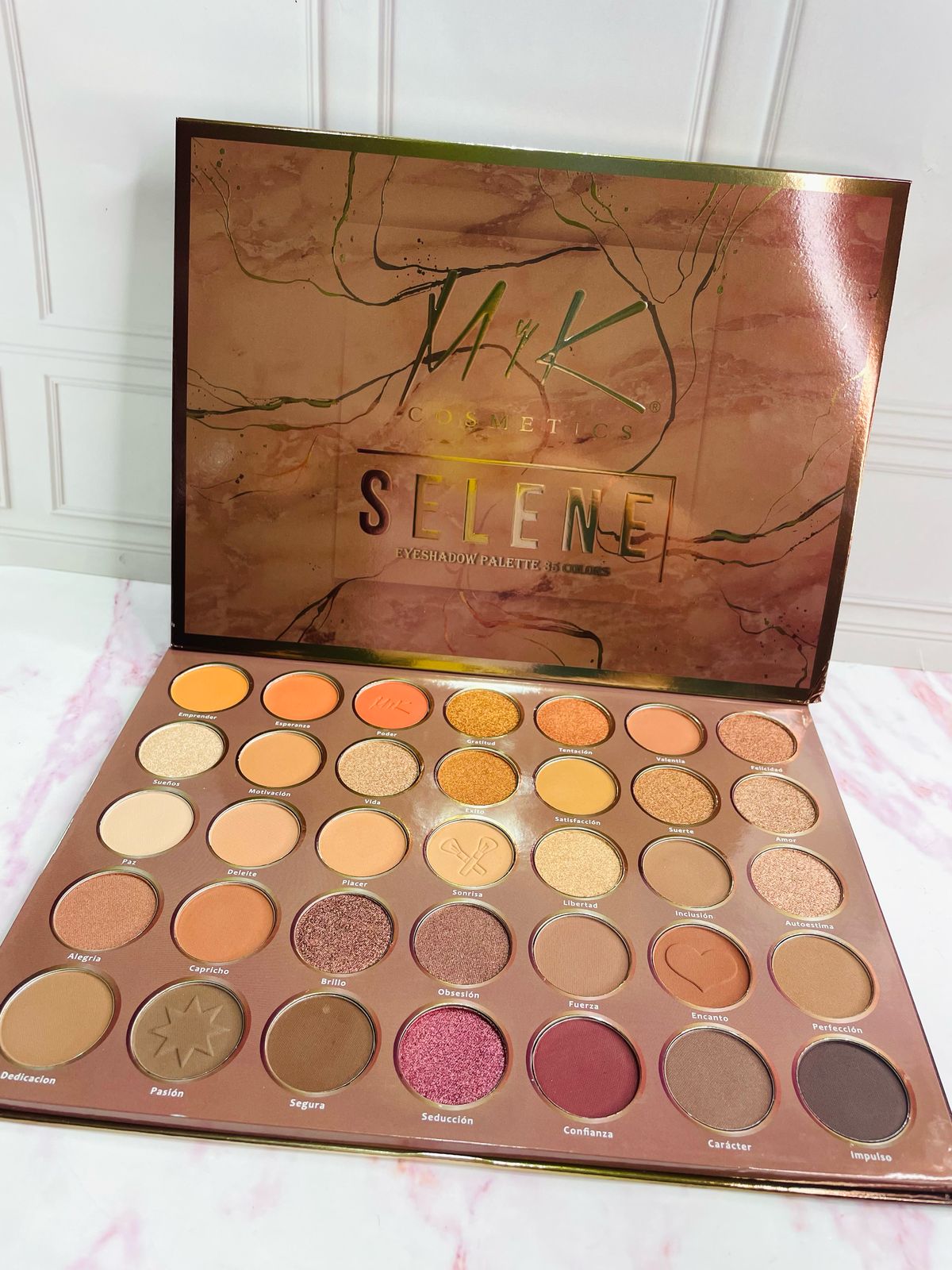 PALETA DE SOMBRAS SELENE MYK6161