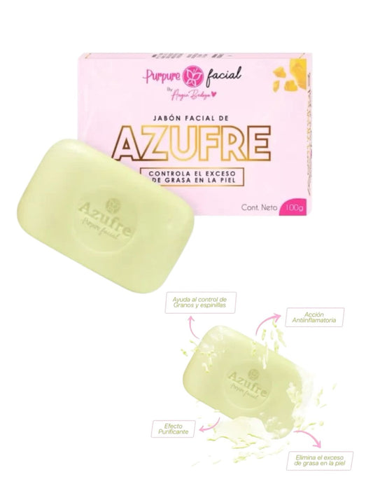 JABON EN BARRA AZUFRE 100G PURPURE